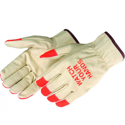 Grain Pigskin Driver with Keystone Thumb