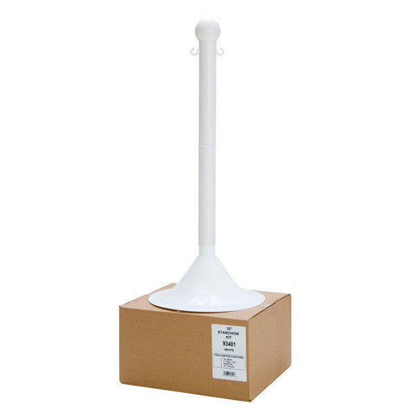 2" Plastic Shipper Friendly Stanchion (33" Height)