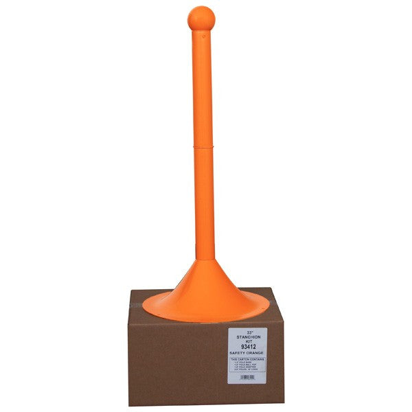 2.5" Plastic Shipper Friendly Stanchion (40" Height)