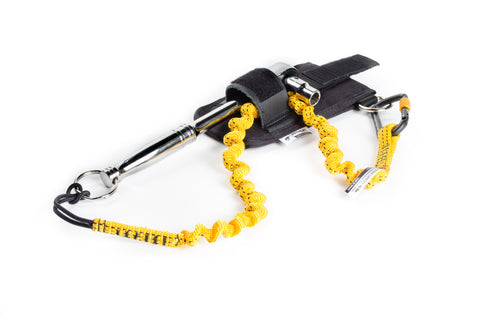 Scaffold Wrench Holster with Hook2Loop Bungee Tether