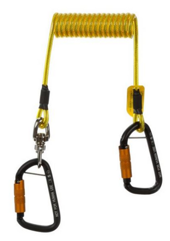 3M™ DBI-SALA® Hook2Hook Coil Tether with Swivel (1 and 10 Pack)