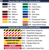 30' Weatherproof Retracta-Belt® Crowd Control Posts