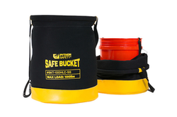 Safe Bucket 100lb Load Rated Hook And Loop Canvas- 5 Gallon