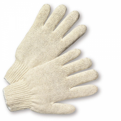 Standard String Knit Poly/Cotton Gloves