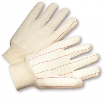 Nap in Quilted Cotton Double-Palm Gloves