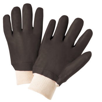Rough PVC Jersey Lined Gloves